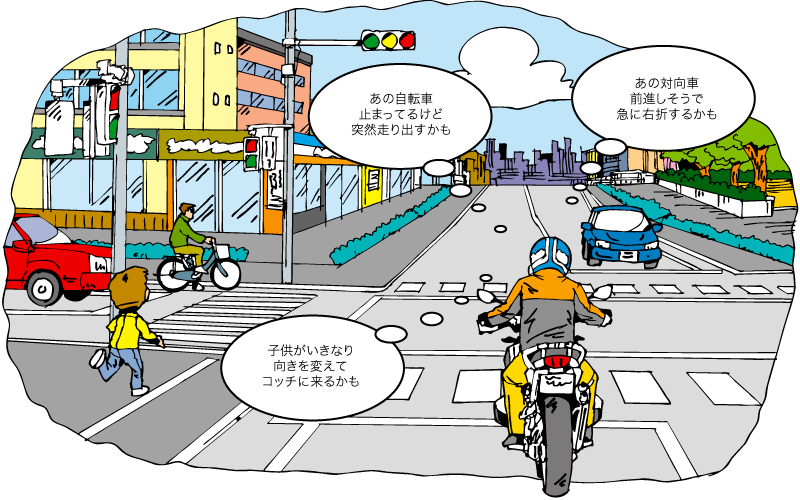 反射神経の衰えは予測力で補う 生涯現役 永く乗り続けるためのテクニック Bikejin Web