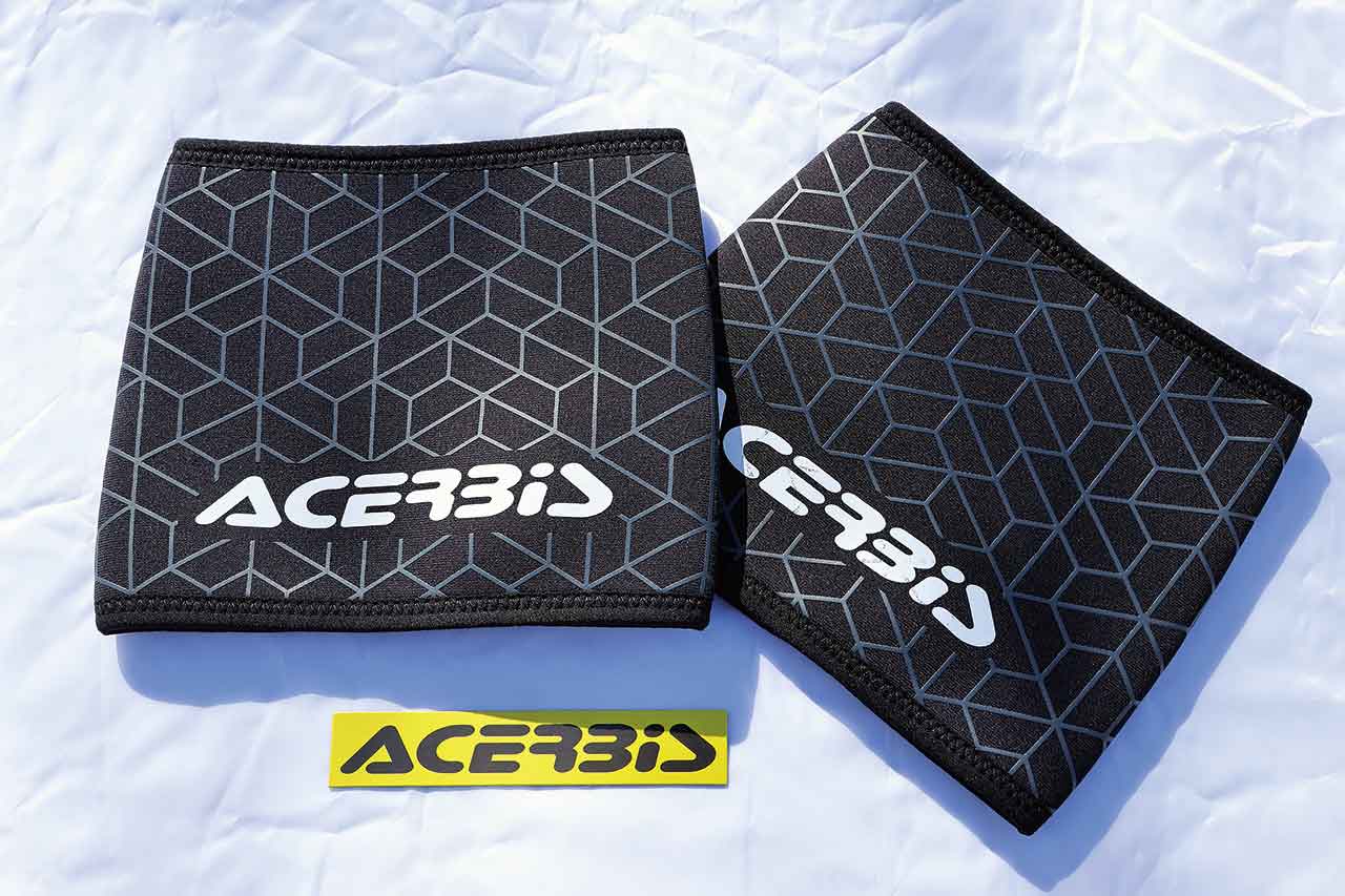 【ACERBIS ノーマッドブーツカバー】¥4,400(税込・左右1セット) カラー:ブラック