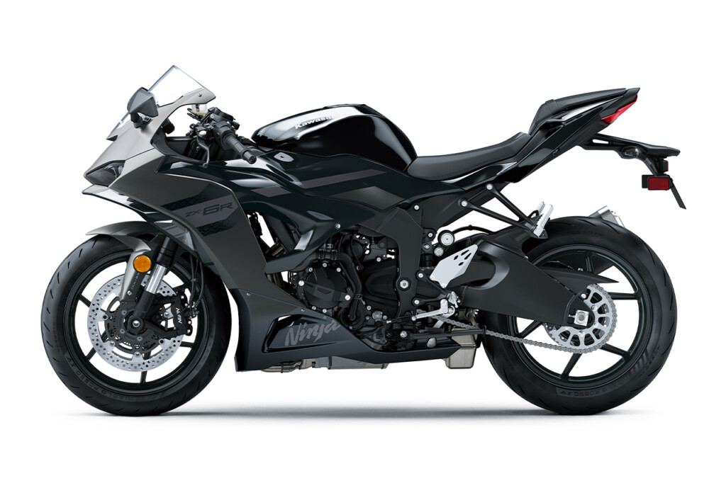 Ninja ZX-6R メタリックマットグラフェンスチールグレー×メタリックスパークブラック