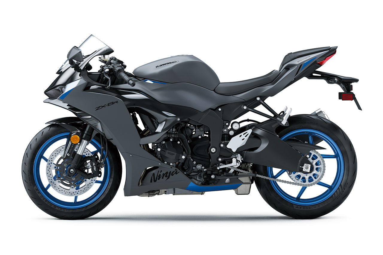 Ninja ZX-6R メタリックマットダークグレー×エボニー