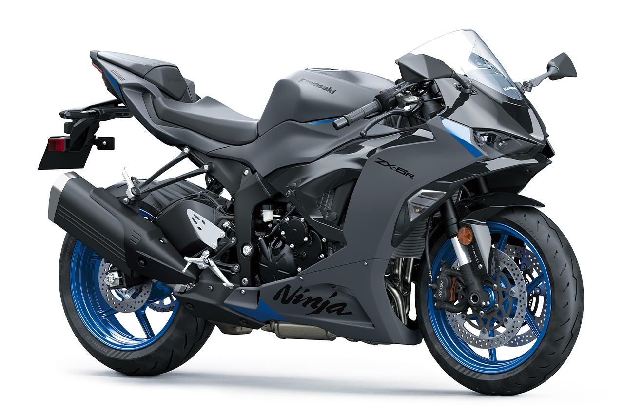 Ninja ZX-6R メタリックマットダークグレー×エボニー