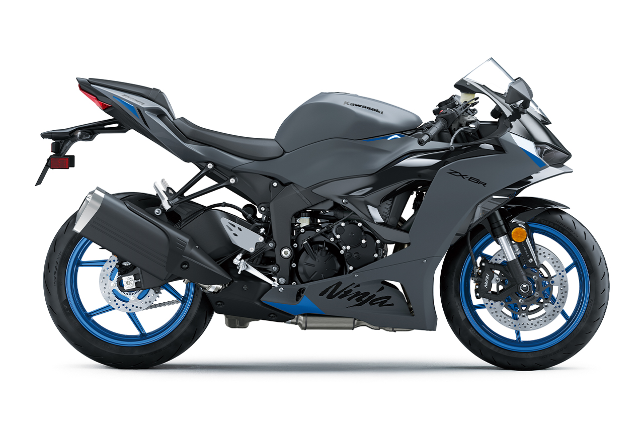 Ninja ZX-6R メタリックマットダークグレー×エボニー