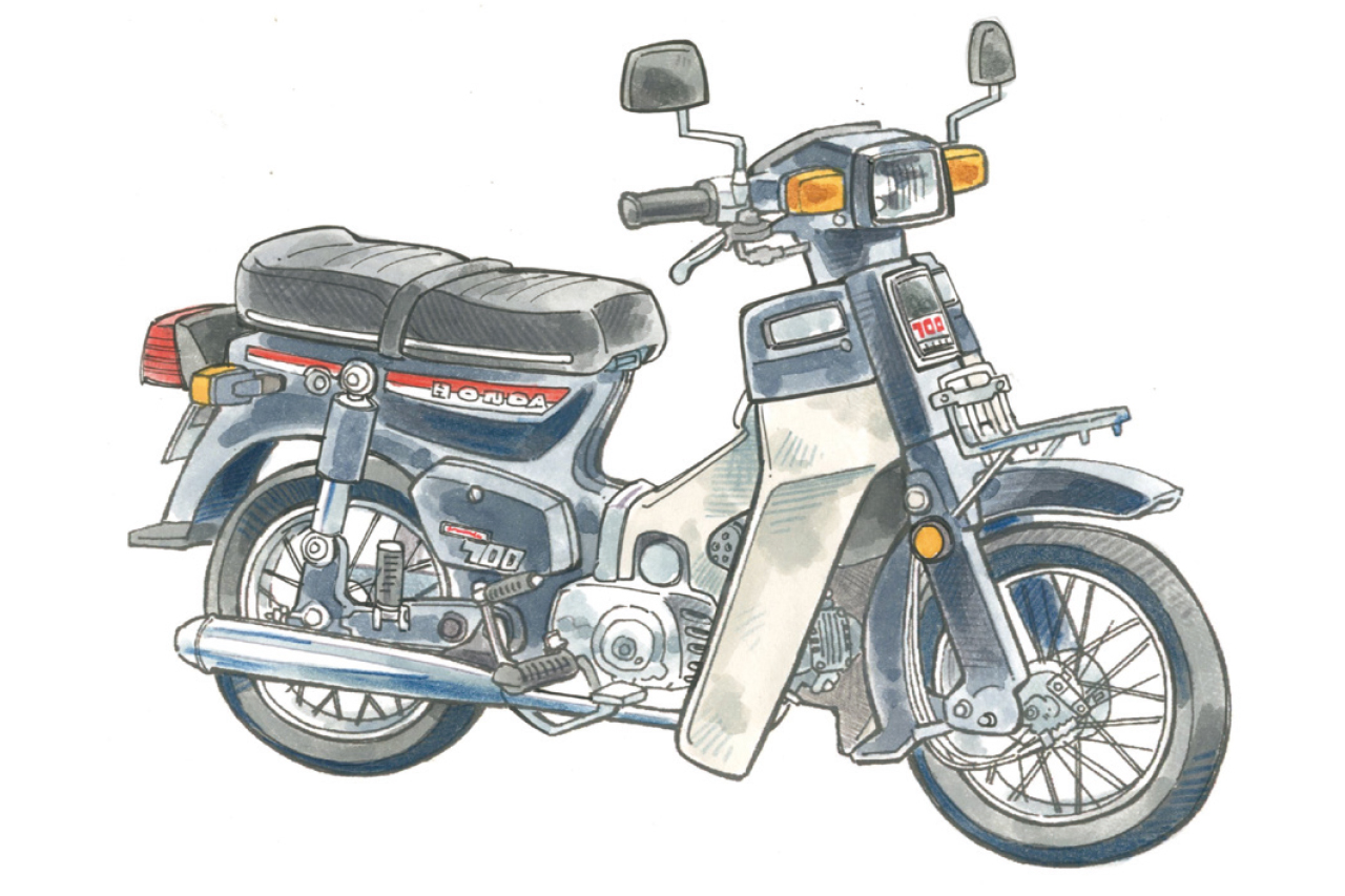 元祖角目カブSuper700｜ディープなカブの世界・多種多様な海外モデル