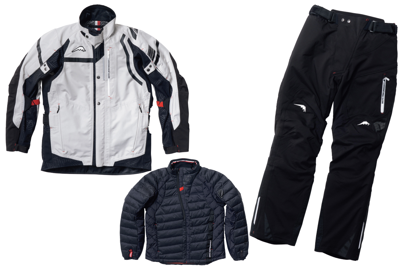 E168　クシタニ　アロフトジャケット　アロフトパンツ　上下セットアップ クシタニ「アロフトジャケット＆パンツ」｜冬ツーリングを快適にする最