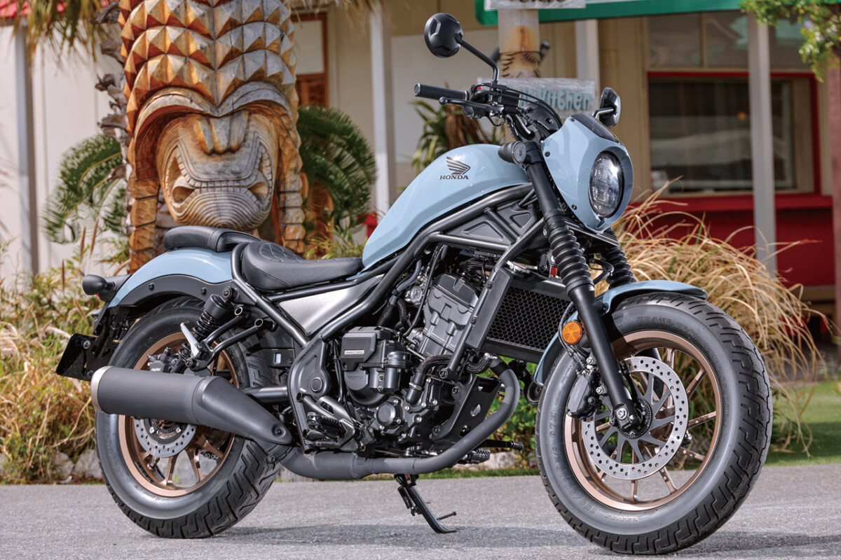 操る楽しさと楽チンを両立レブル250にHonda E-Clutchが付いてさらに