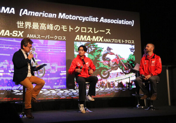 日本人初のSMXワールドチャンピオン 下田 丈 凱旋トークショー＆メディアスクラム